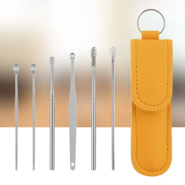 6 Pcs Ear Wax Cleaning Kit - Image 2